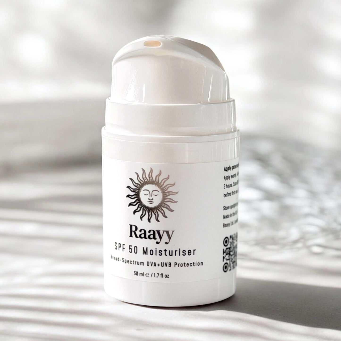 Raayy SPF50 Daily-Defence Moisturiser (50ml)